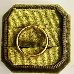 Classic 10k Plated Yellow Gold Polished 4mm Band Ring Size 9 thumbnail 3