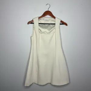 Meshki Ivory Lysandre Crepe‎ Mini Dress thumbnail 2