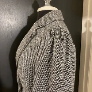 💜 NWT A New Day Woven Black and White Blazer thumbnail 4