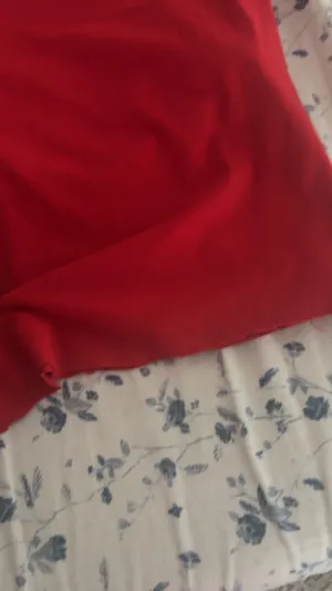 & Other Stories Red square neck top thumbnail 3