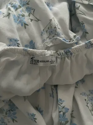 Hollister Light Blue Floral Dress thumbnail 3