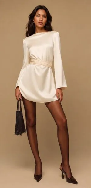 Reformation Astrid Silk Dress thumbnail 1
