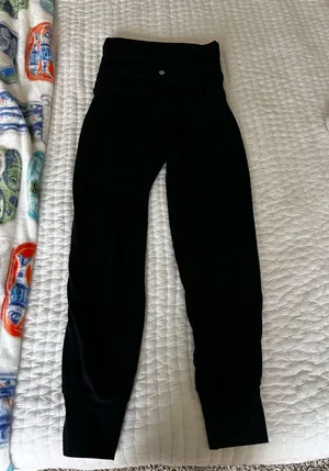 Black Lululemon Joggers  thumbnail 2