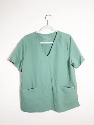 Figs Casma Three-Pocket Scrub Top Jade Green XL thumbnail 2