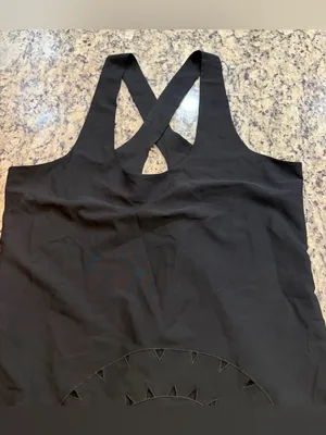 Women’s Black Mini Dress with Cutout Detail thumbnail 4