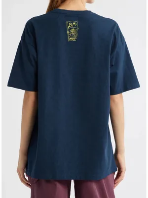 NWT Damson Madder Collegiate Oversized Graphic T-Shirt | Vintage Style Tee thumbnail 2