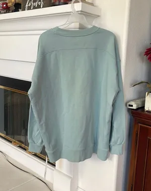 Lululemon Perfectly Oversized Crew Color in SVBL size in 8 NWT thumbnail 7
