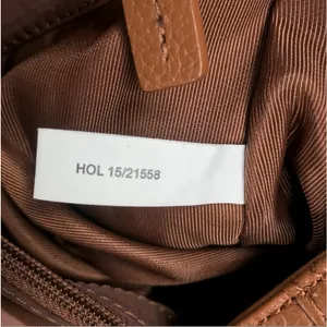 KOOBA Handcrafted Pebbled Leather Saddle Slouchy Shoulder Tote Bag Brown Timeles thumbnail 10