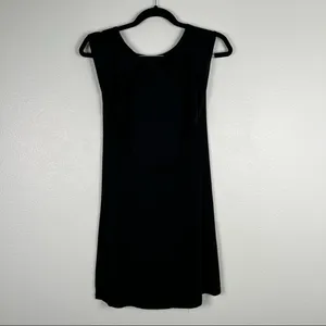 EXPRESS Open-Back lightweight Dress‎ Blk S thumbnail 5