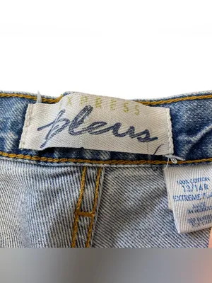 VINTAGE EXPRESS BLEUS Jean Shorts thumbnail 4