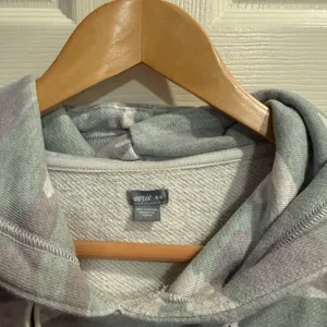 Aerie Camouflage Hooded Oversized Pullover Sweatshirt thumbnail 2
