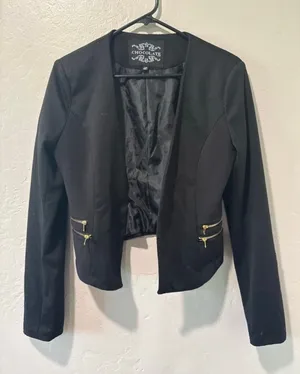 Chocolate USA Black Blazer Jacket thumbnail 1
