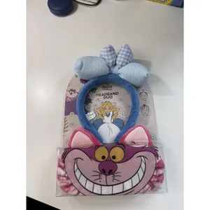 Disney Alice in Wonderland Headband Duo Spa Set Cheshire Cat Blue Bow 2 Count thumbnail 2