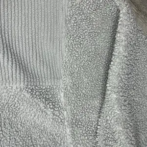 American Eagle grey sherpa shacket Cabincore winter fall Gorpcore oversized thumbnail 7