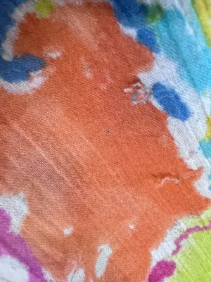 Lauren Ralph Lauren Orange Floral Paisley Peasant Blouse L 100%cotton thumbnail 11
