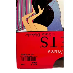 New Marvelous Mama Assets by Blakely BLACK Maternity Opaque Stripe Tights Sz 3 thumbnail 3