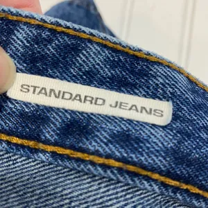 Pull & Bear High Waist Tapered Jeans US 30 Blue Vintage Wash Denim‎ Fall Autumn thumbnail 6