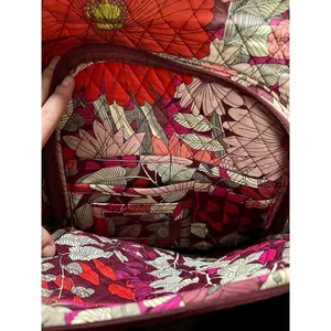 Vera Bradley keep Charged campus tech backpack floral thumbnail 10