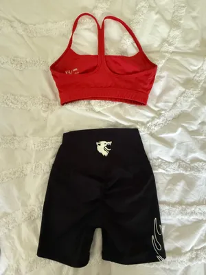 Kill Crew Workout Set Red Size XS thumbnail 2