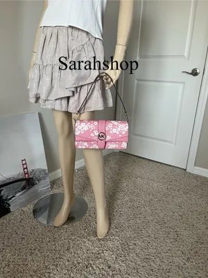 Michael Kors Greenwich medium flap shoulder bag thumbnail 9