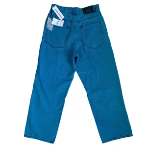 BDG Urban Outfitters High Rise Baggy Distressed‎ Jeans Teal Blue NWT 28 thumbnail 2