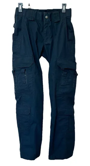 5.11 Tactical Stryke Pants Womens 6 Dark Navy Cargo Straight Leg Workwear thumbnail 1