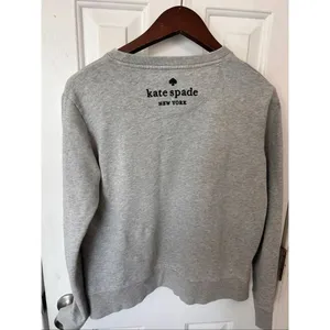 Kate Spade women’s gray bunny shirt cotton blend size xs sweatshirt thumbnail 3
