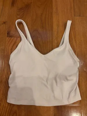 Lululemon size 2 align top baby pink thumbnail 3