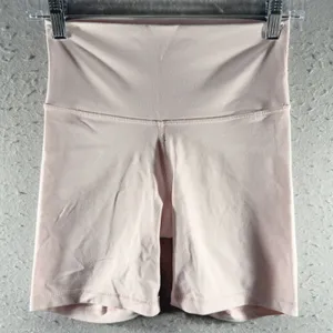 3073 | Tna Aritzia High Waisted Athletic Biker Shorts Light Pink Women S thumbnail 1