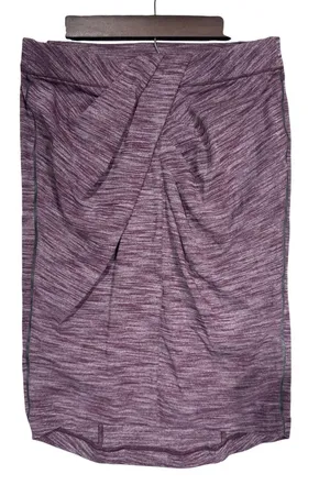 Lululemon Yoga Haven Straight Pencil Skirt With Pocket Purple Women's‎ Size 6 thumbnail 1