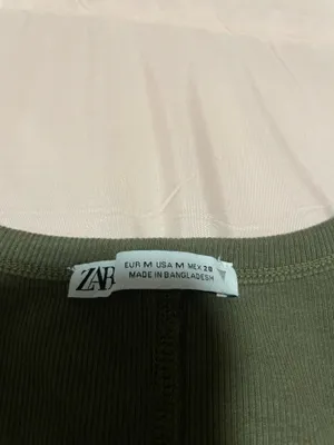 Green Zara Tank thumbnail 3