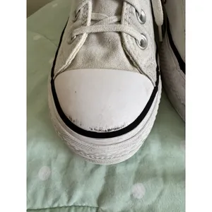 Converse All Star Low Top Lace-Up Sneakers White Womens size 9.5 thumbnail 3