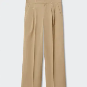 Mango Pleat detail cotton trousers size 6 thumbnail 3