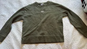 Dark green Reebok crewneck thumbnail 1
