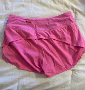 Sonic Pink Lululemon Shorts Speed Up 4" thumbnail 2