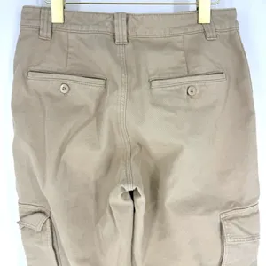 Tna Wide Leg Cargo Pants Tan‎ Size 8 thumbnail 6