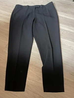 Anne Klein Black Tailored Dress Trousers thumbnail 1