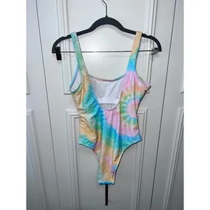 NWT Stoney Clover Lane Women's Tie-Dye‎ One Piece Swimsuit Size Small Multicolor thumbnail 2