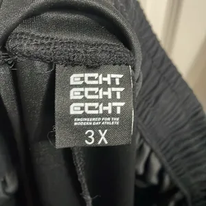 ECHT Black Double Band Storm Joggers Athleisure Loungewear Gym Cozycore thumbnail 6