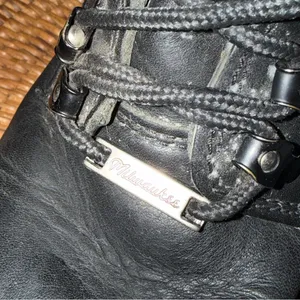 Milwaukee brand Black Lace-Up Combat Boots‎ thumbnail 5