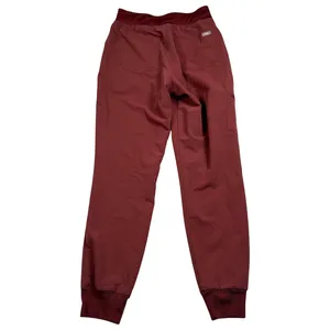 FIGS HW Zamora Jogger Women Small Red‎ Scrub Pants High Waist W22SW2012 thumbnail 3