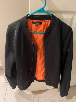 Bomber Type Jacket Black Size M thumbnail 1