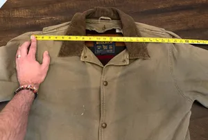 Vintage Woolrich Barn Coat Chore Jacket Mens Medium Blanket Lined Canvas thumbnail 11