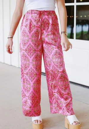 Triple Threads Pants NWT Pink Size L thumbnail 1