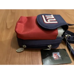 NY Giants NFL Mini Purse Plus Pouch Touch Phone ID Wallet 4" x 4" x 2" thumbnail 6