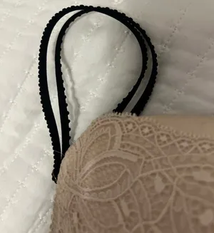 Victoria's Secret very sexy bra beige tan/black thumbnail 3