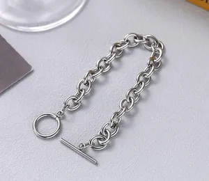 Link Chain Bracelet for Men Women Streetwear Unisex Style thumbnail 3