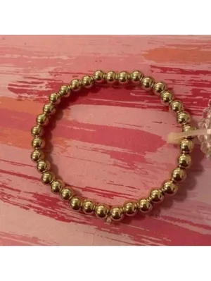 NWOT Set of 4 Beaded Stretch Bracelets thumbnail 8