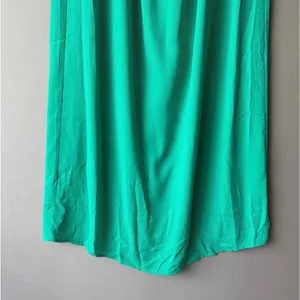 Express S Green Maxi Dress Strapless Popover Coastal Resortwear‎ Beachy NWT thumbnail 3
