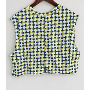 Free People FP Movement Inspire Printed Tank In Trippy Geo Glowing Size XS thumbnail 3